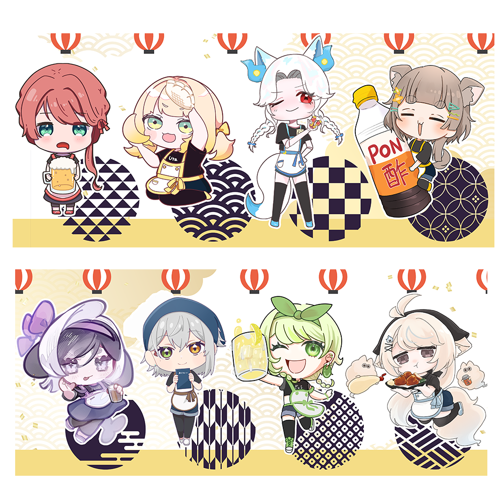 LuLiLink×青ノ山コラボ　マフラータオル